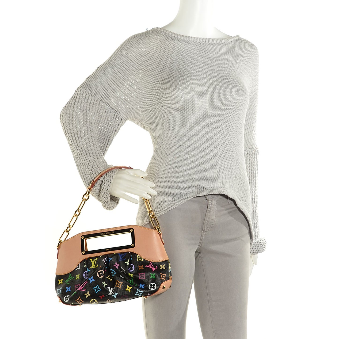 Monogram Multicolor Judy PM Black