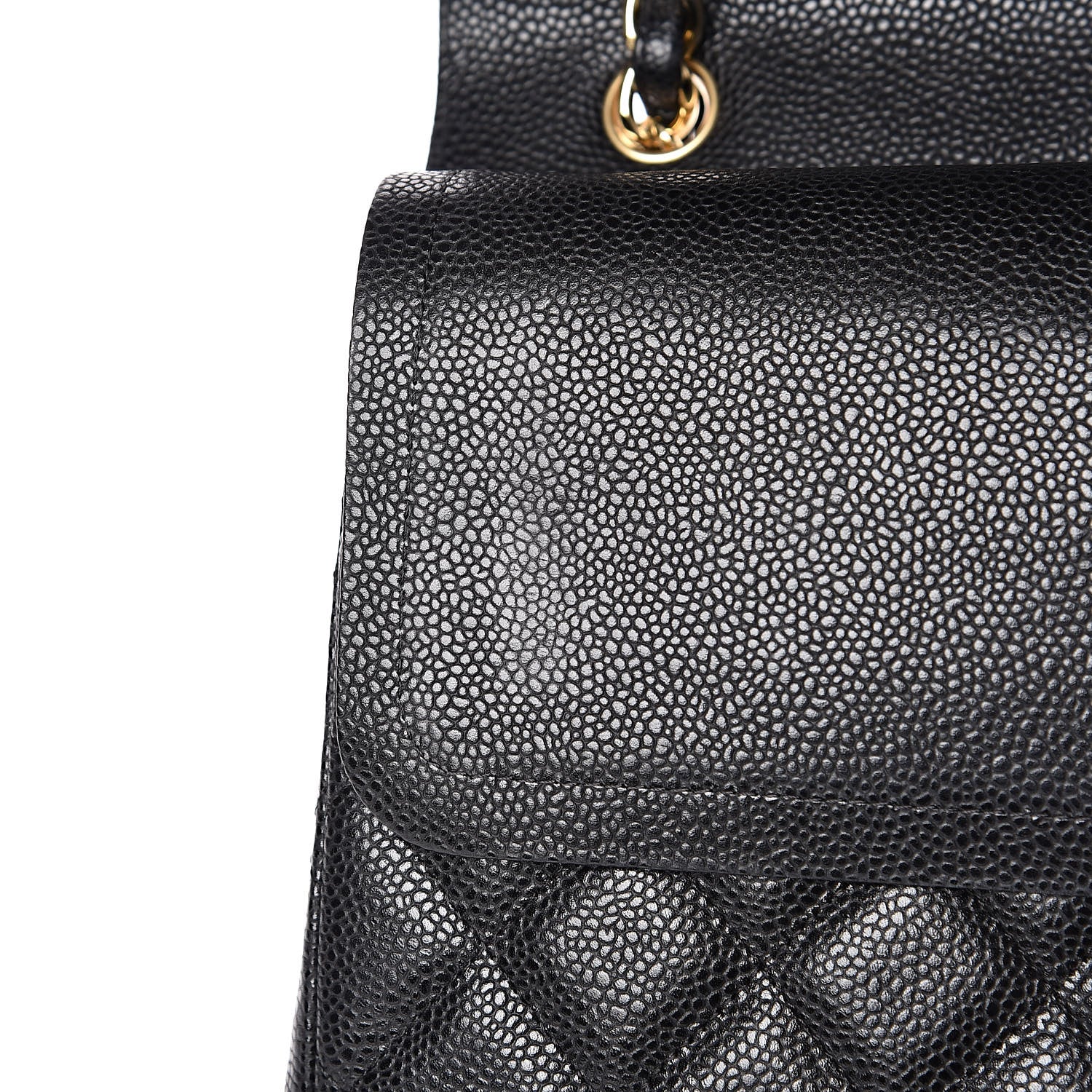 Chanel Caviar Quilted Maxi Double Flap Black 14 of 18