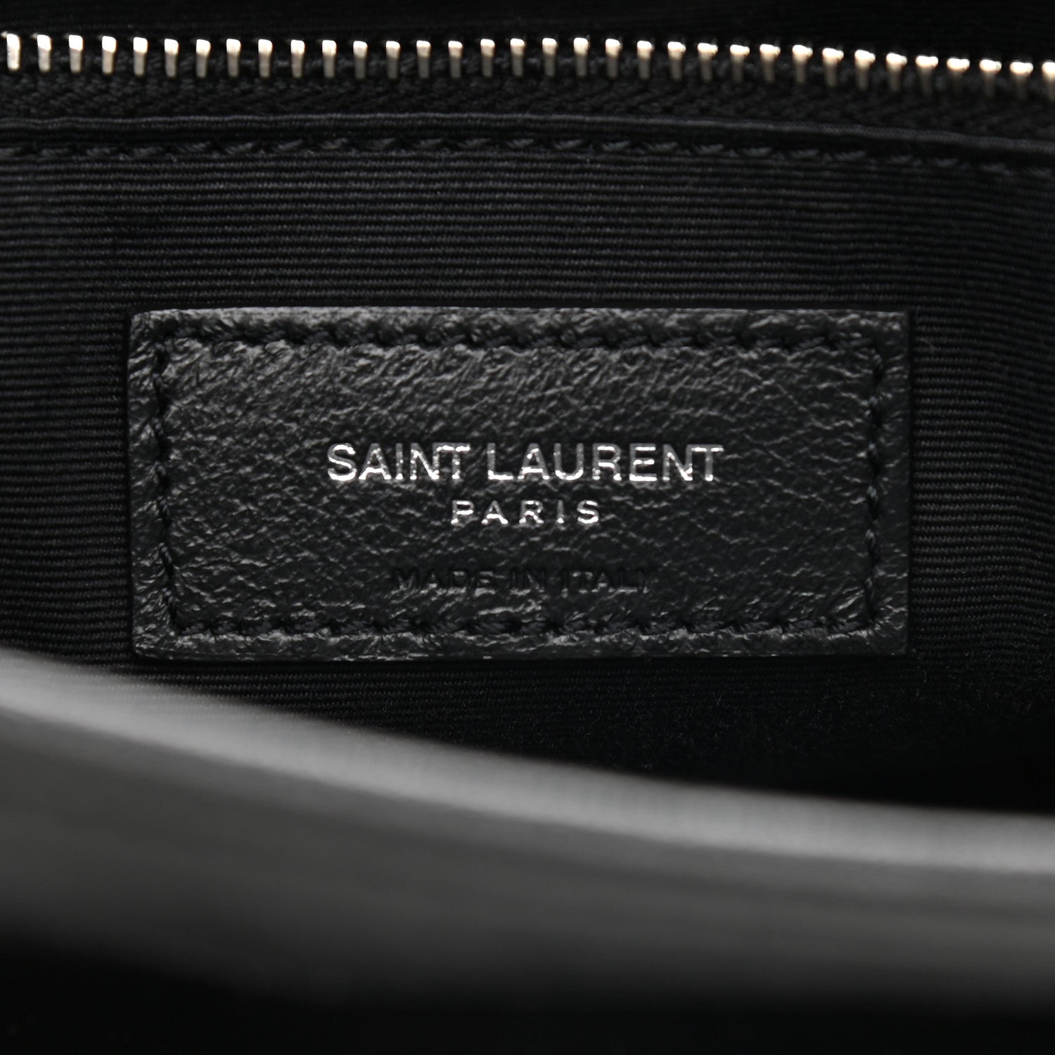 Saint Laurent Calfskin Matelasse Monogram Microstud Medium Niki Chain Satchel Black 6 of 11