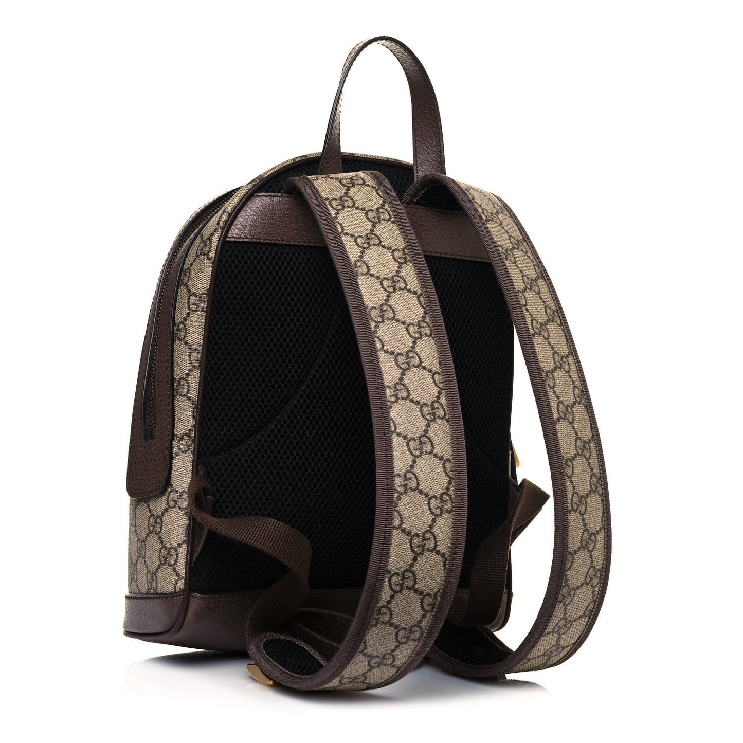 X DISNEY GG Supreme Monogram Web Three Little Pigs Ophidia Dome Backpack Beige New Acero