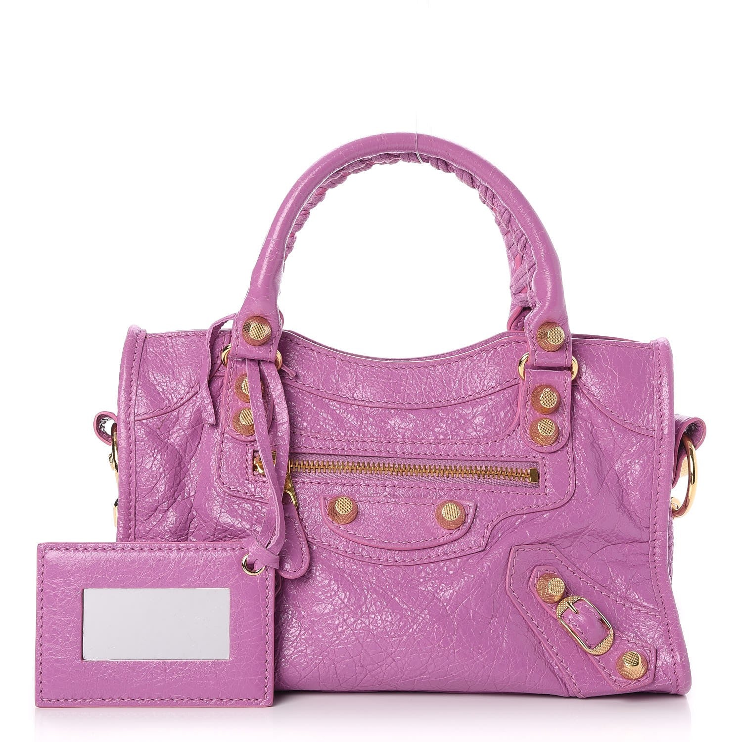 Balenciaga Agneau Giant 12 Gold Hardware Mini City Rose Berlingot 1 of 7