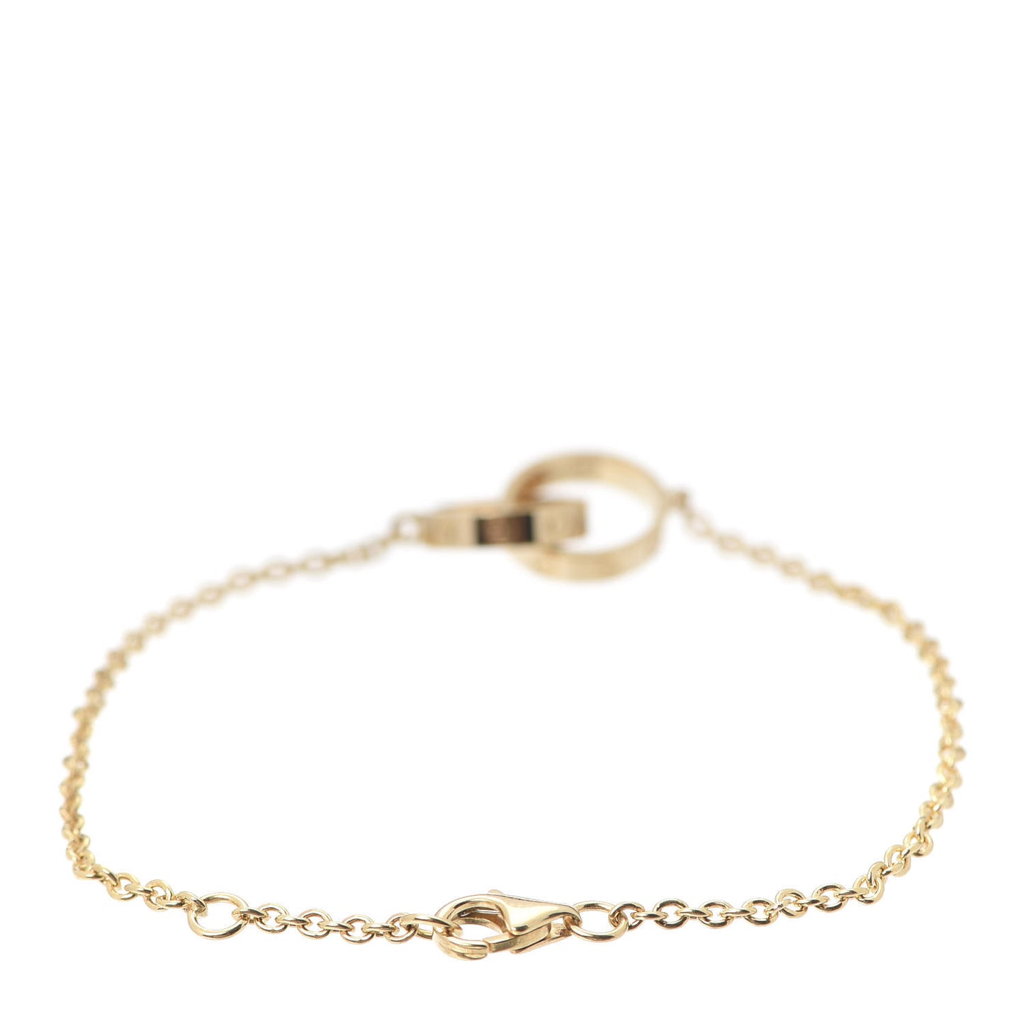 18K Yellow Gold Interlocking LOVE Bracelet