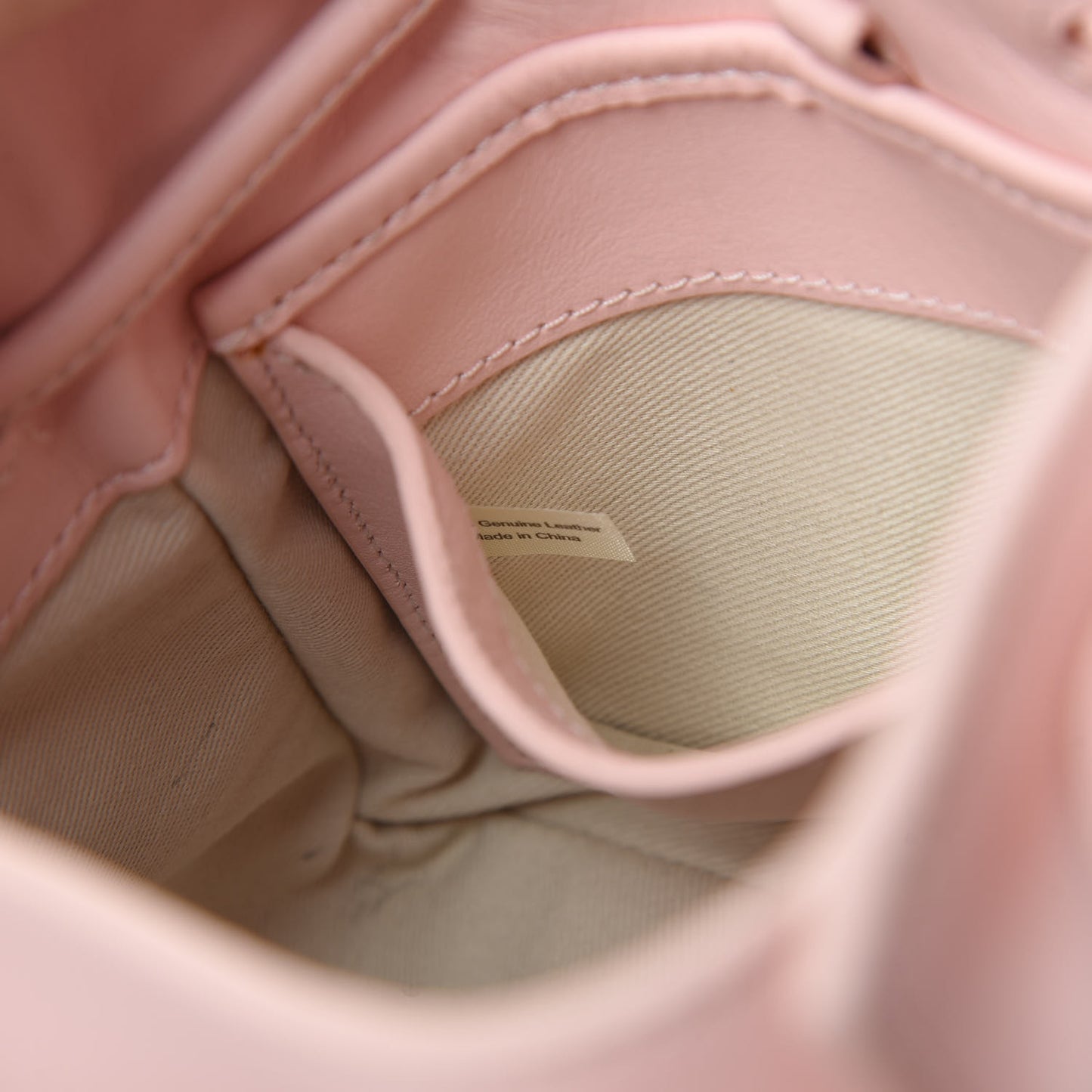 3.1 Smooth Calfskin Mini Soleil Bucket Bag Light Pink