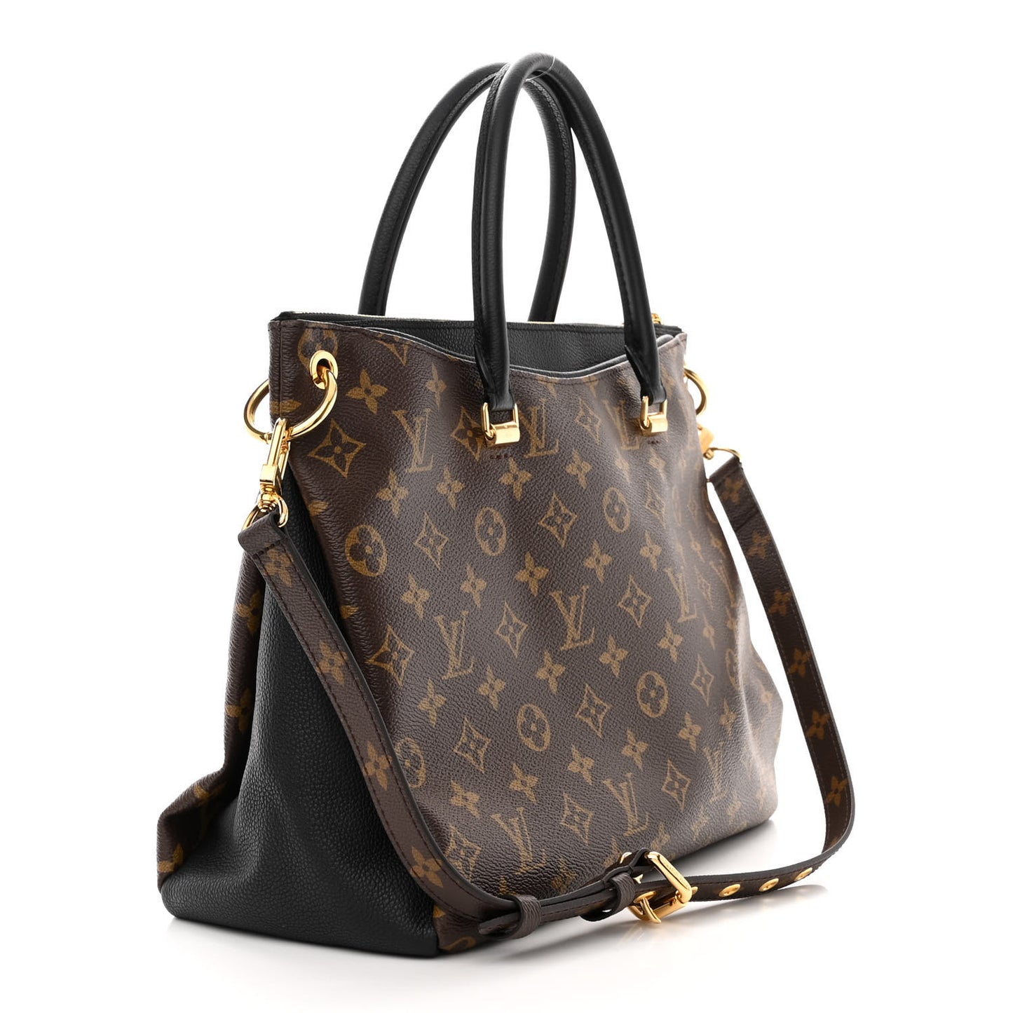 LOUIS VUITTON Monogram Pallas Full Black