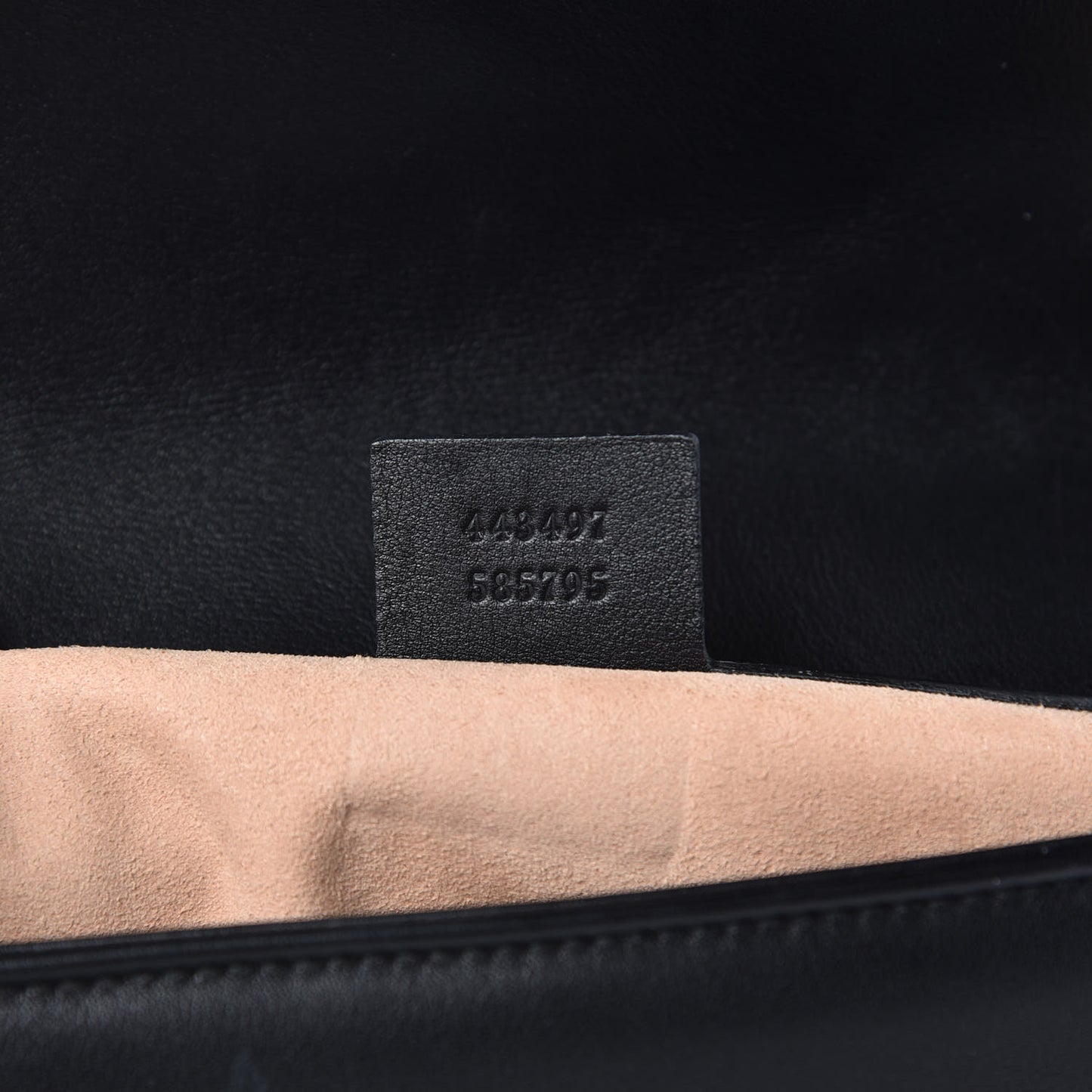 Calfskin Matelasse Small GG Marmont Shoulder Bag Black