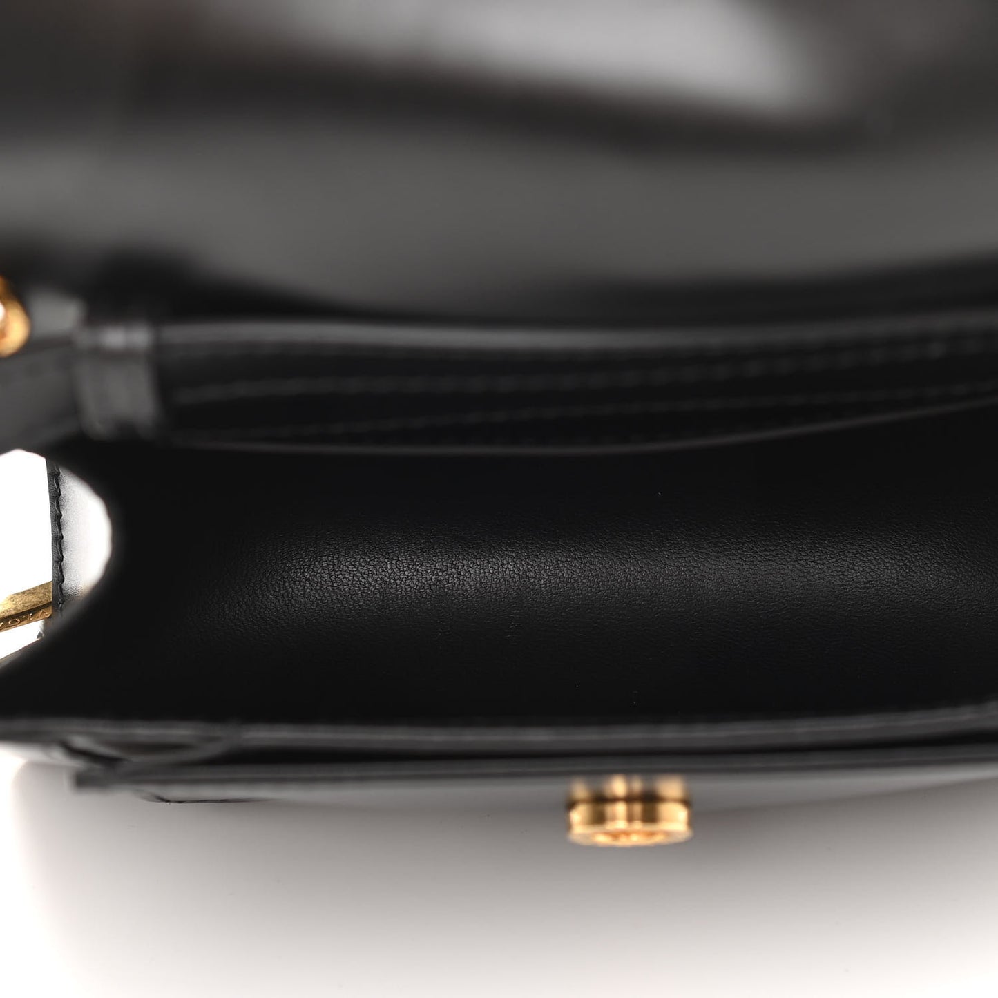 x ALEXANDER WANG Calfskin Serpenti Belt Bag Black