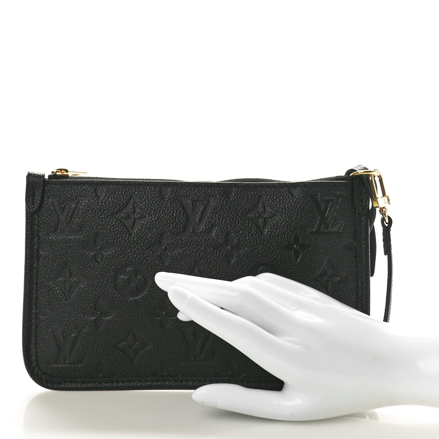 Louis Vuitton Empreinte CarryAll PM Pochette Black 2 of 7