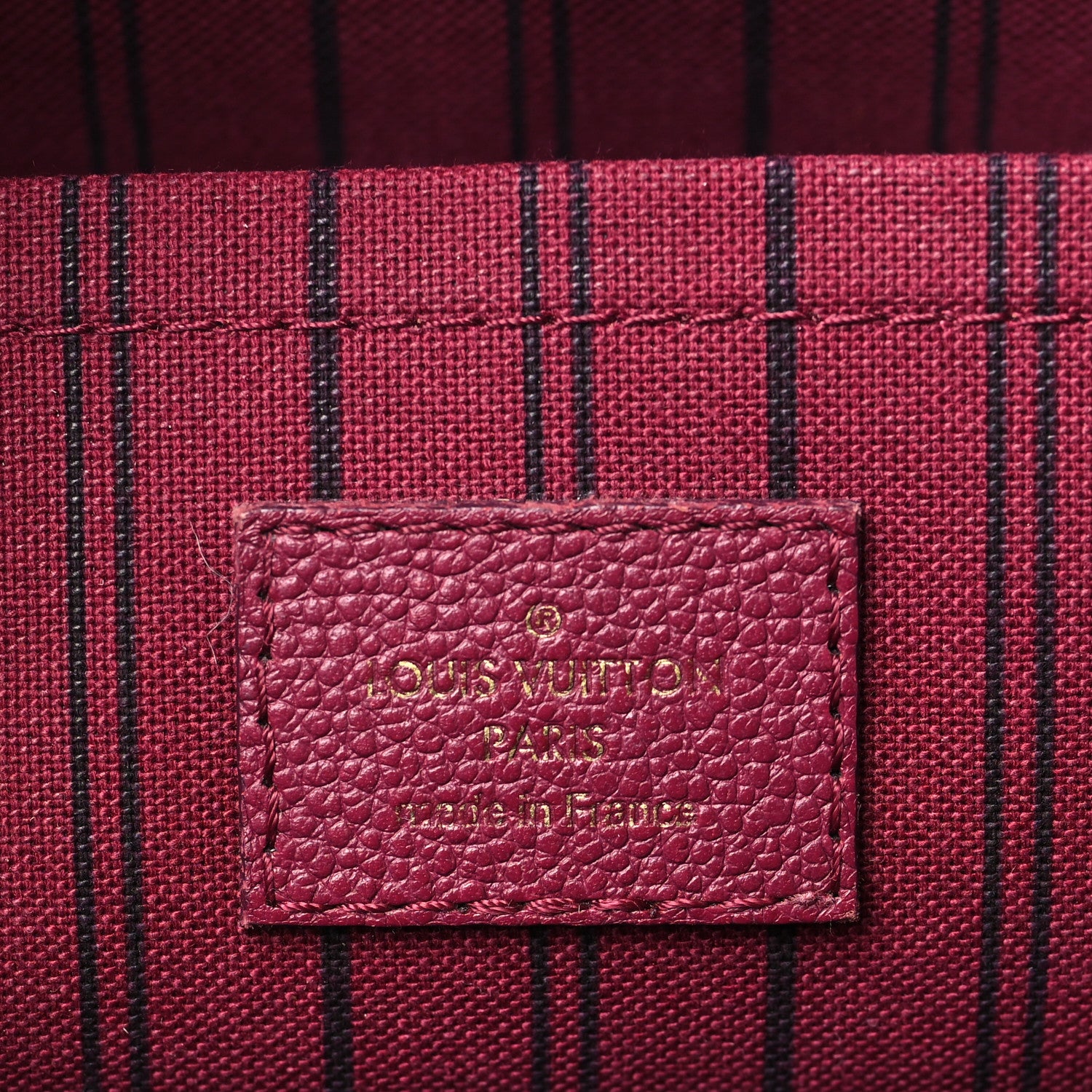 Louis Vuitton Empreinte Montaigne MM Grape 6 of 9