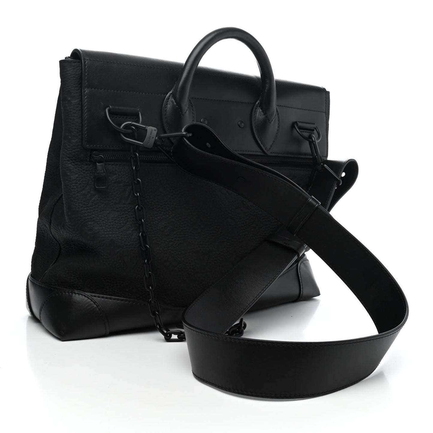 Taurillon Monogram Steamer PM Black