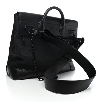 Louis Vuitton Taurillon Monogram Steamer PM Black 2 of 4
