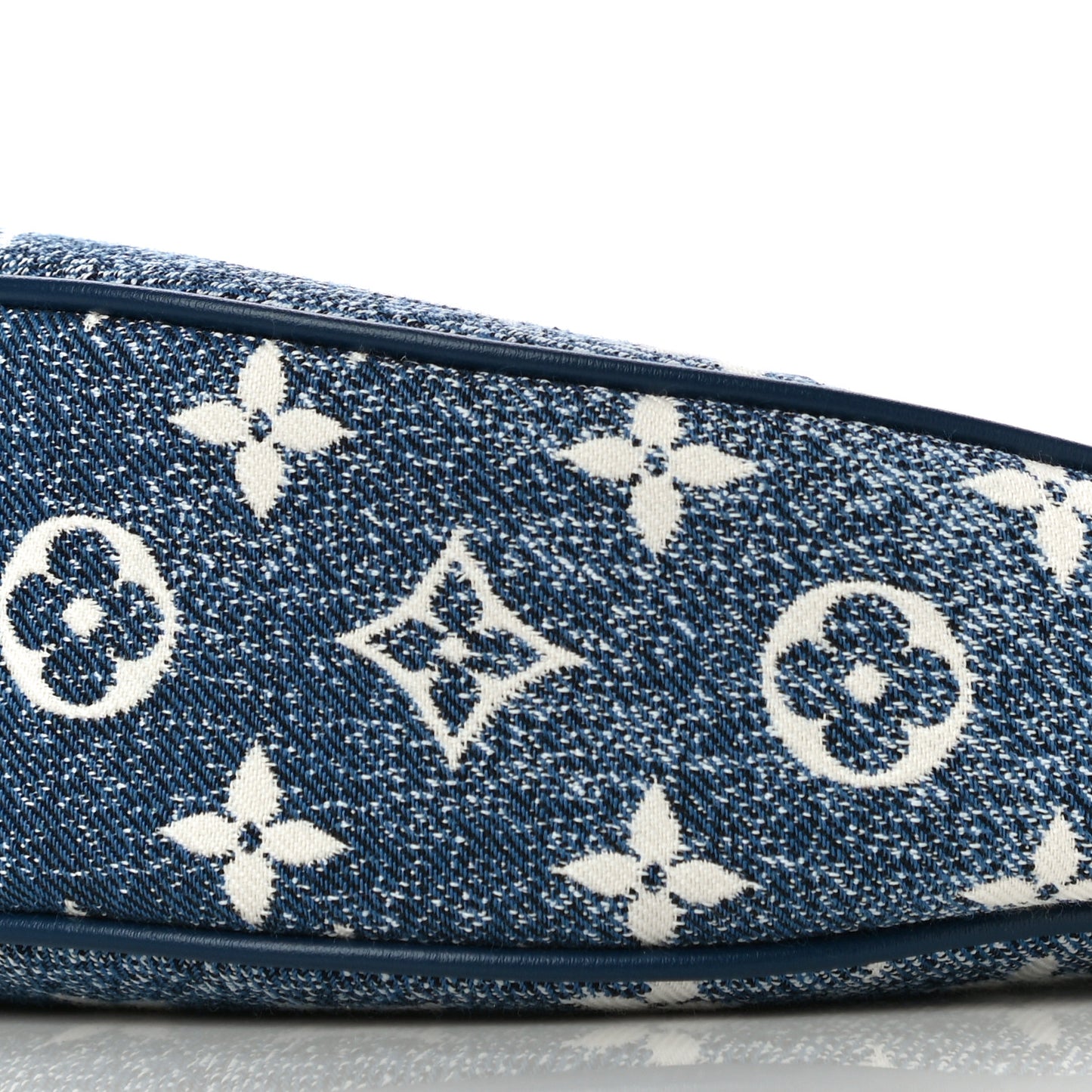 Monogram Jacquard Denim Loop Bleu