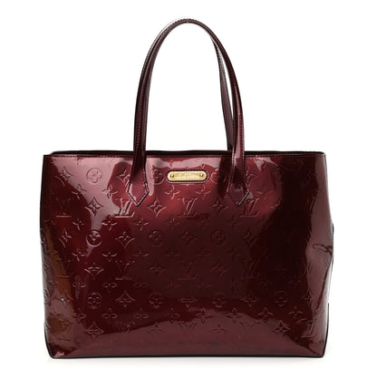 Louis Vuitton Vernis Wilshire MM Rouge Fauviste 1 of 9