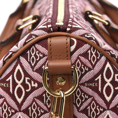Louis Vuitton Jacquard Since 1854 Speedy Bandouliere 25 Bordeaux 12 of 12