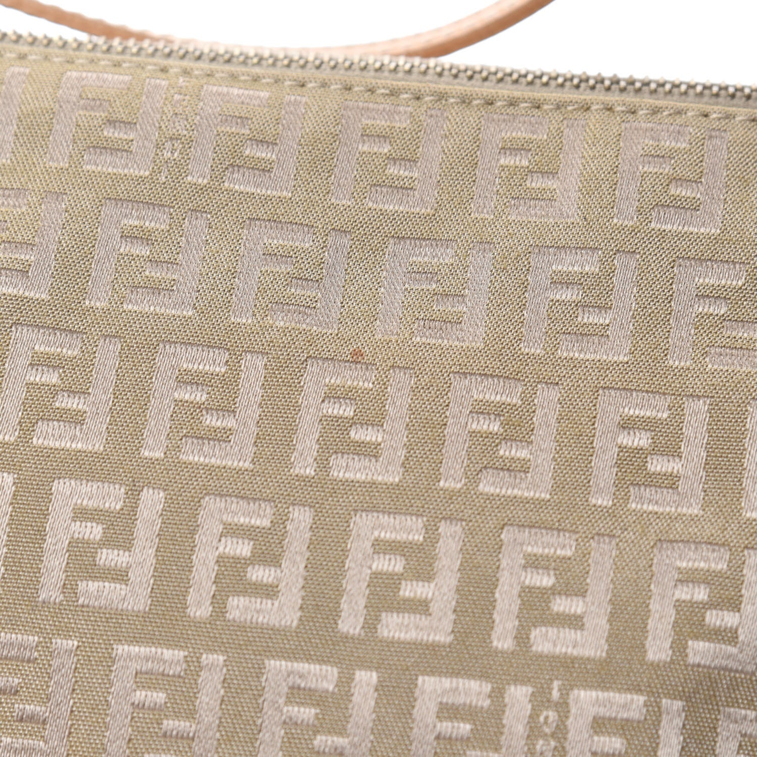 Fendi Zucchino Pochette Beige Naturale 8 of 11