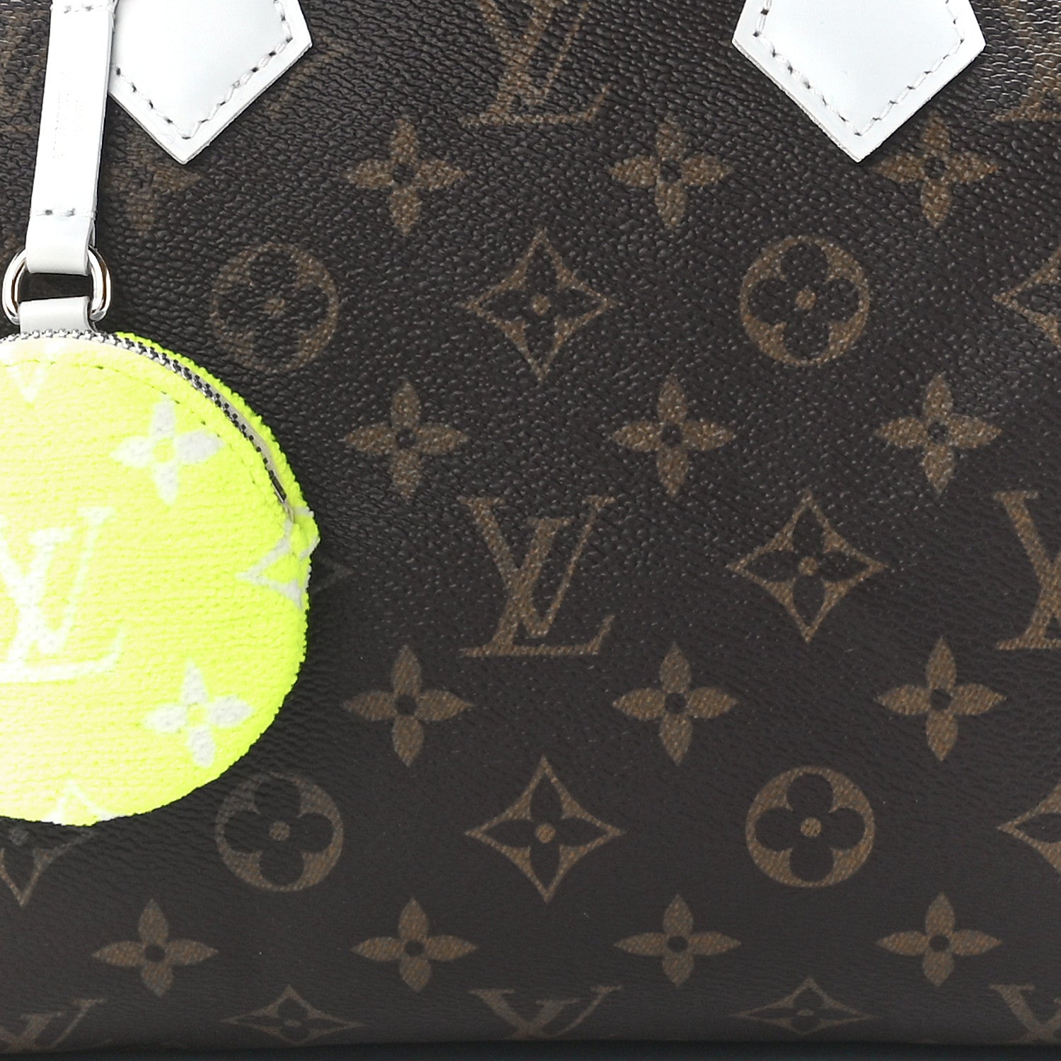 Louis Vuitton Monogram LV Match Speedy Bandouliere 25 White 8 of 11
