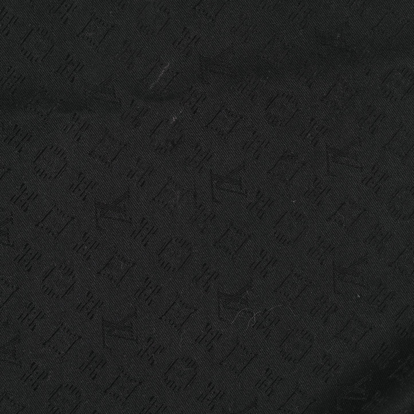 Silk Cashmere Monogram My Everything Shawl Black