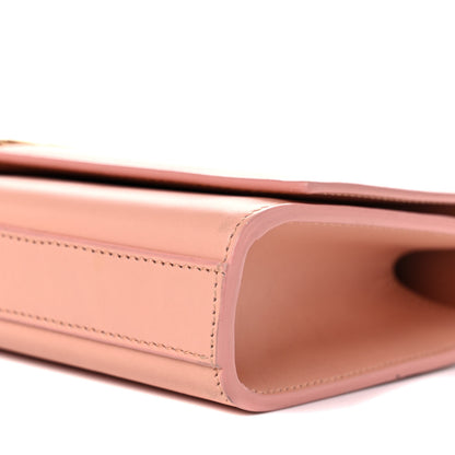 Saint Laurent Calfskin Classic Monogram Cassandre Clutch Blush 9 of 18