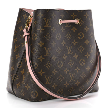 Louis Vuitton Monogram Neonoe MM Rose Poudre 3 of 8