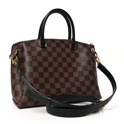 Louis Vuitton Damier Ebene Odeon Tote PM Black 3 of 9