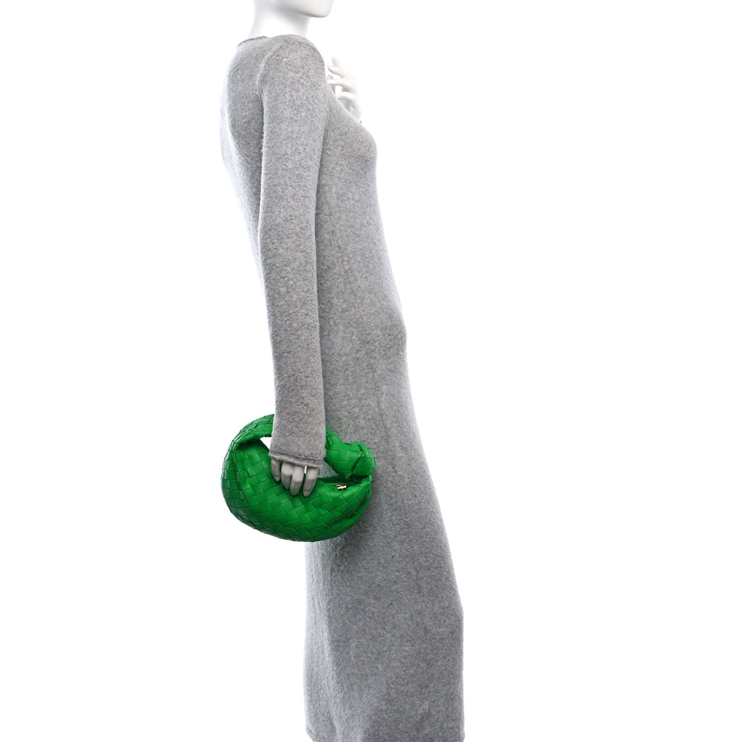 Nappa Intrecciato Mini Jodie Parakeet