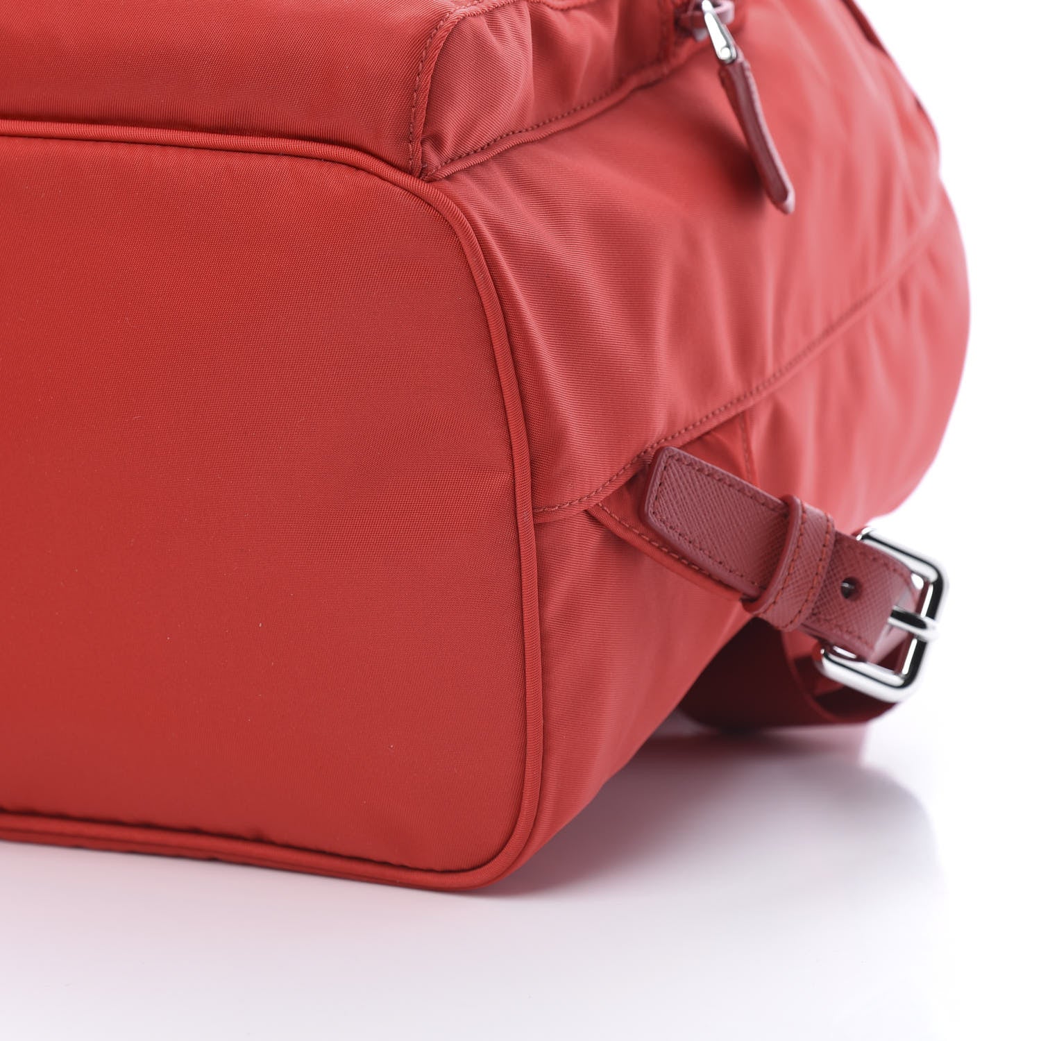 Prada Tessuto Nylon Saffiano Vela Backpack Rosso 10 of 10