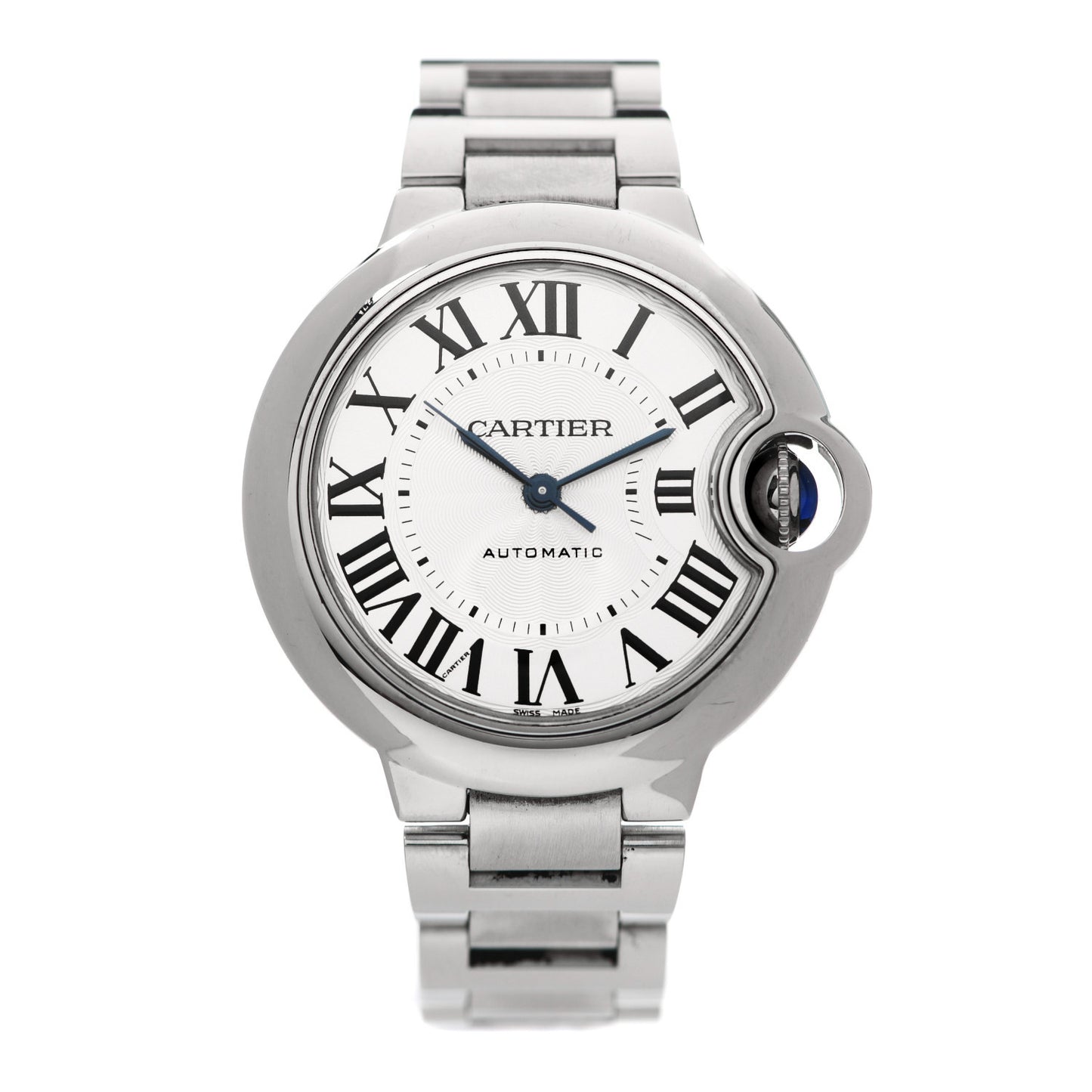 Stainless Steel 33mm Ballon Bleu De Cartier Automatic Watch