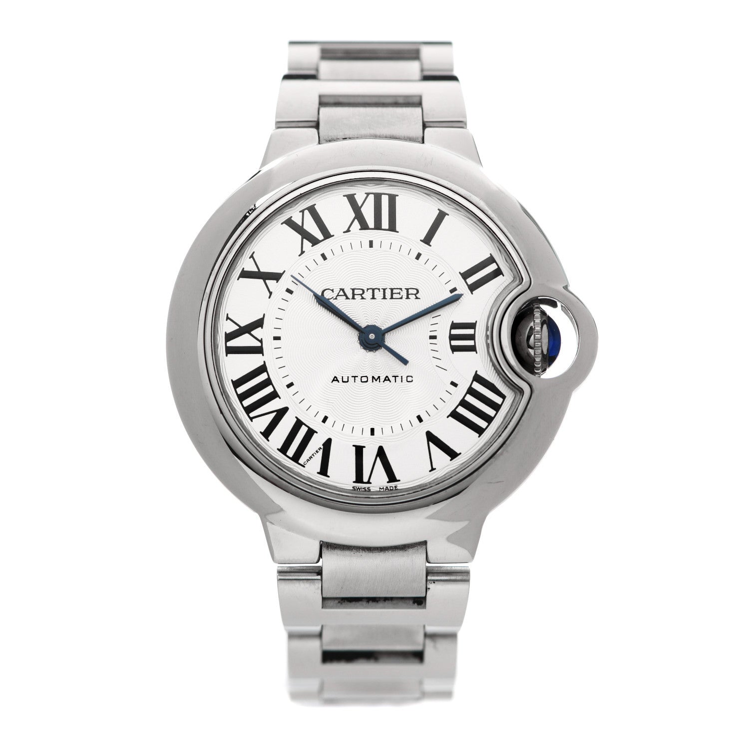 Cartier Stainless Steel 33mm Ballon Bleu De Cartier Automatic Watch 1 of 5
