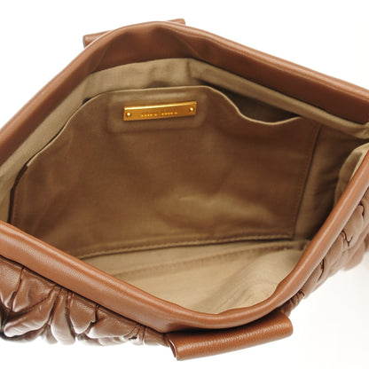 Miu Miu Nappa Matelasse Clutch Palissandro 5 of 8