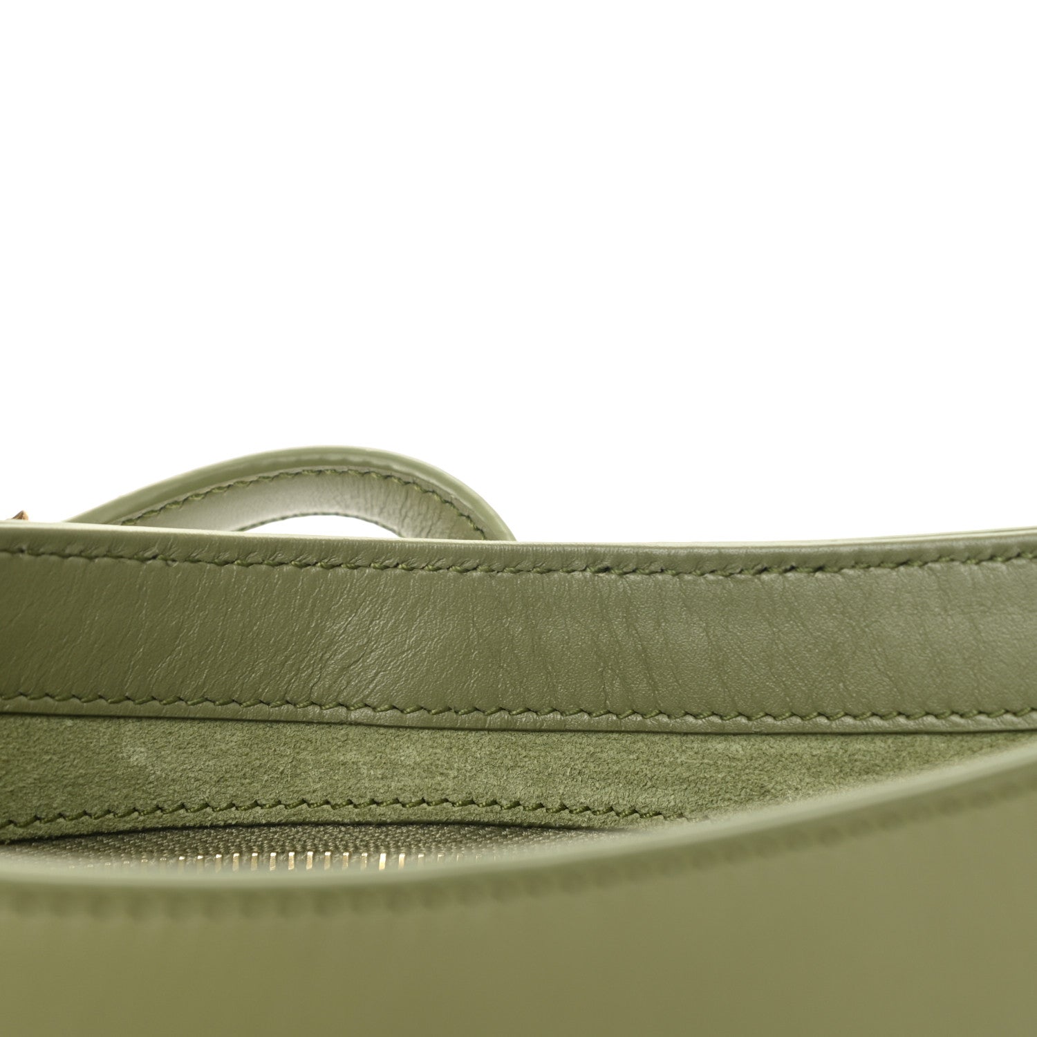 Saint Laurent Smooth Calfskin Le 5 A 7 Hobo Pistache 11 of 11