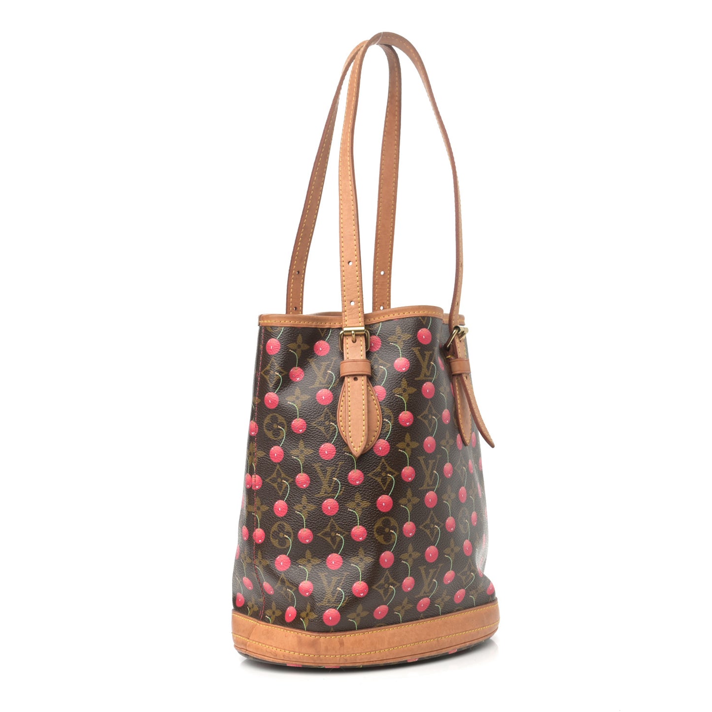 Monogram Cerises Bucket Bag