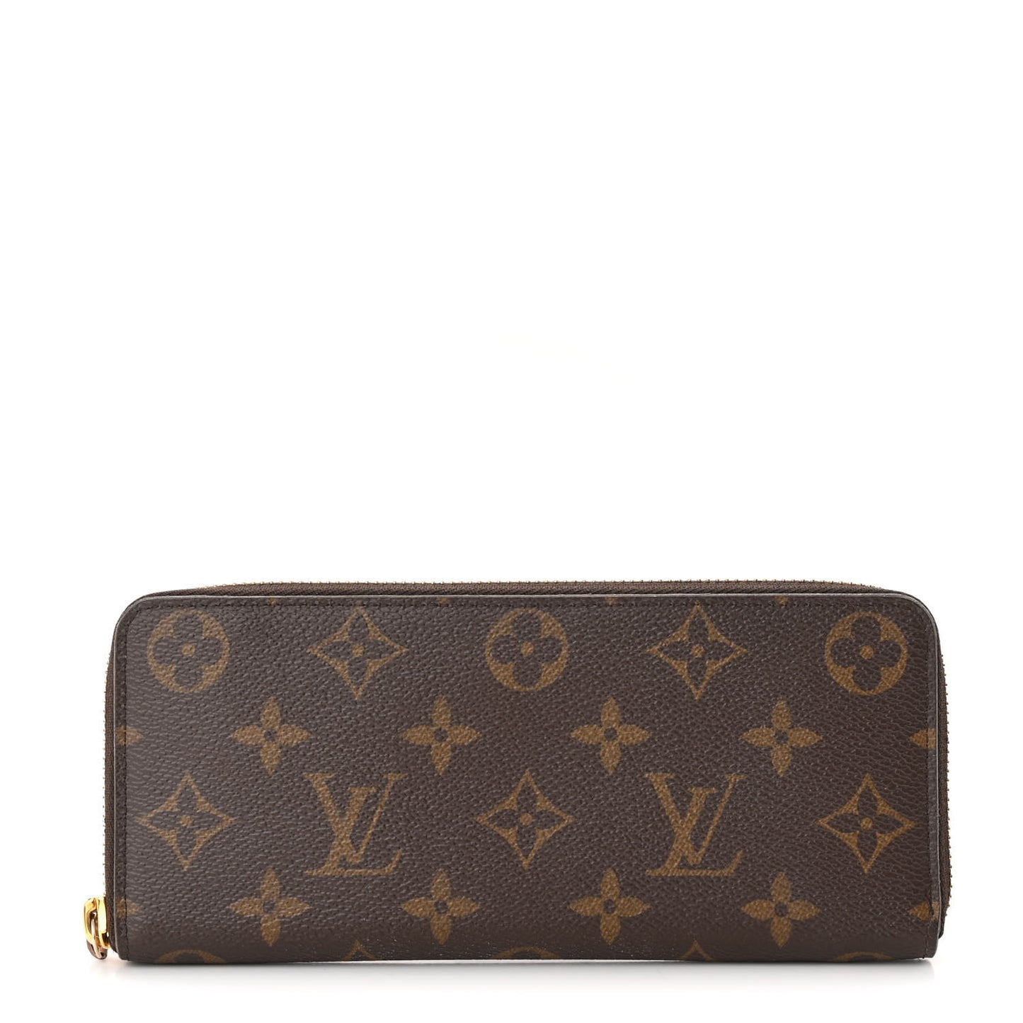 Monogram Clemence Wallet Rose Ballerine