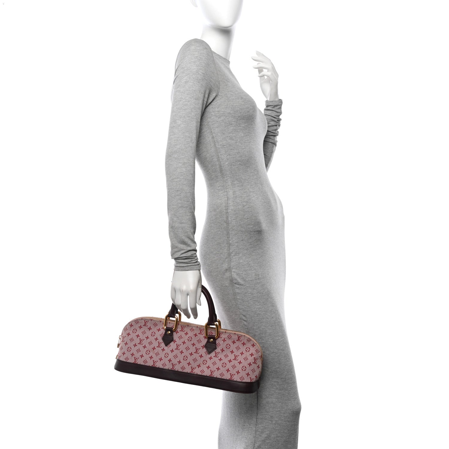 Louis Vuitton Mini Monogram Alma Long Cherry 2 of 18