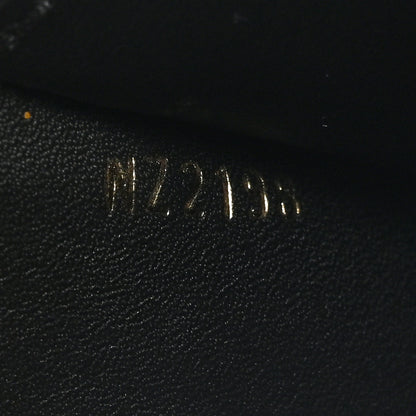 Louis Vuitton Calfskin New Wave Long Wallet Black 7 of 7