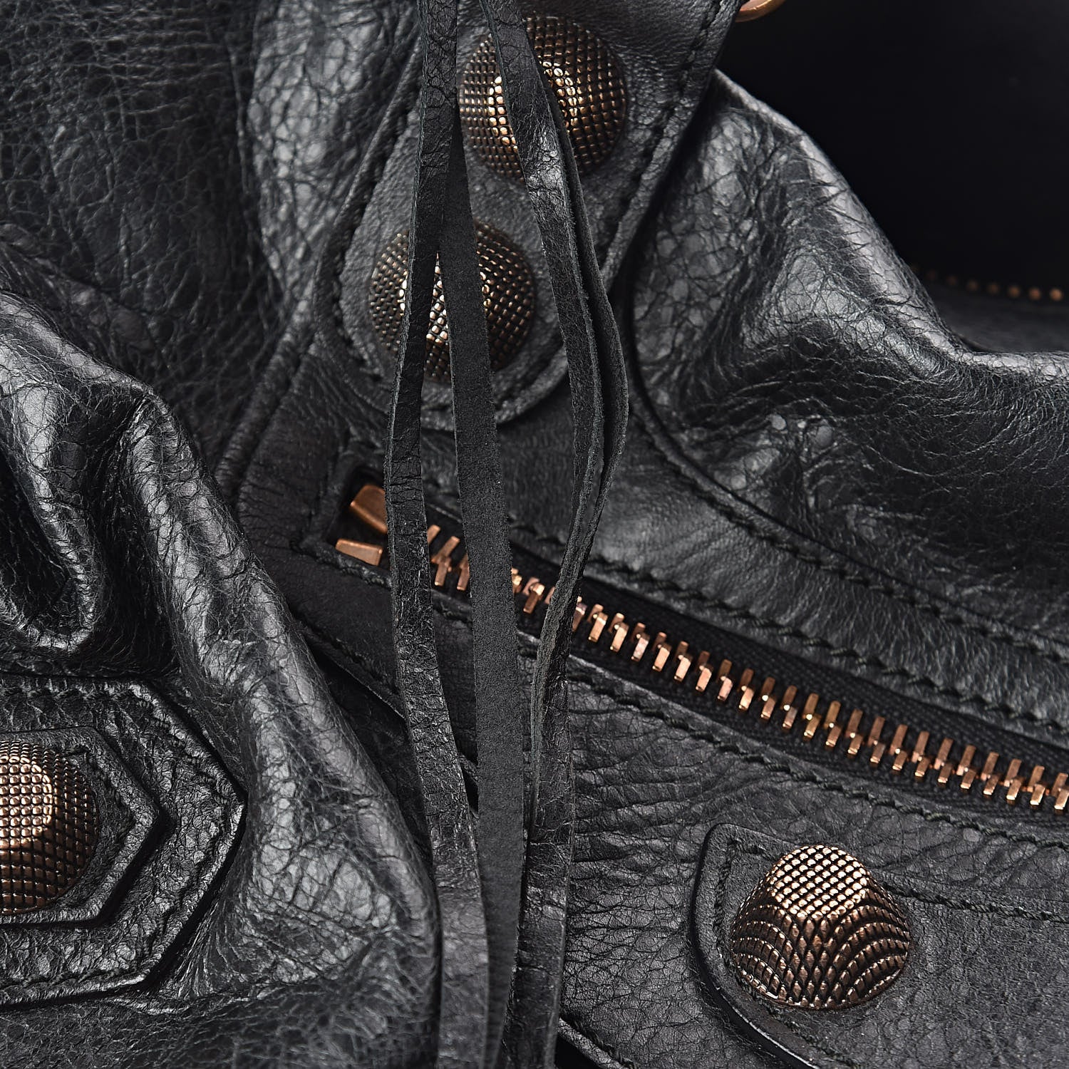 Balenciaga Agneau Giant 21 Rose Gold Hardware Work Black 9 of 14