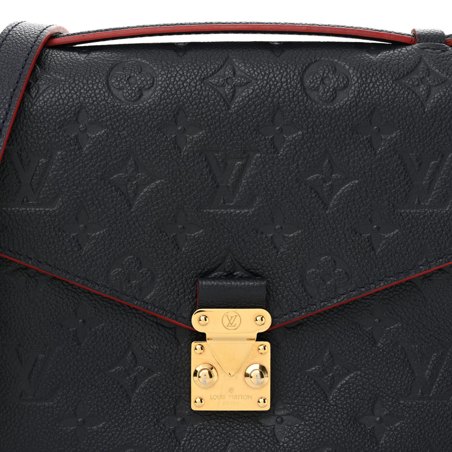 Empreinte Pochette Metis Marine Rouge