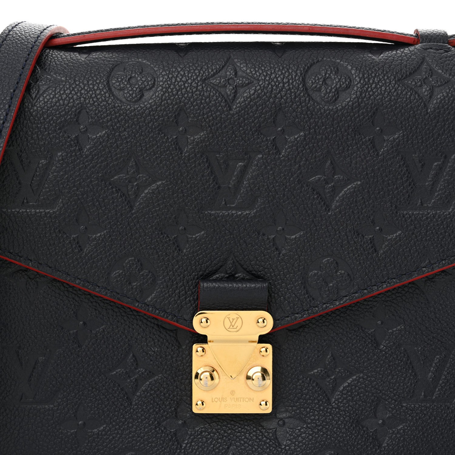 Louis Vuitton Empreinte Pochette Metis Marine Rouge 8 of 16