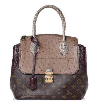 Louis Vuitton Monogram Ostrich Python Majestueux PM Bordeaux 1 of 9