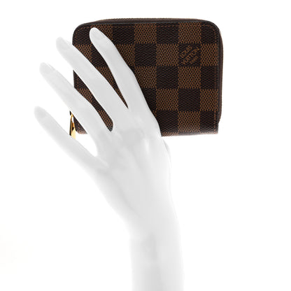 Louis Vuitton Damier Ebene Zippy Coin Purse 2 of 8
