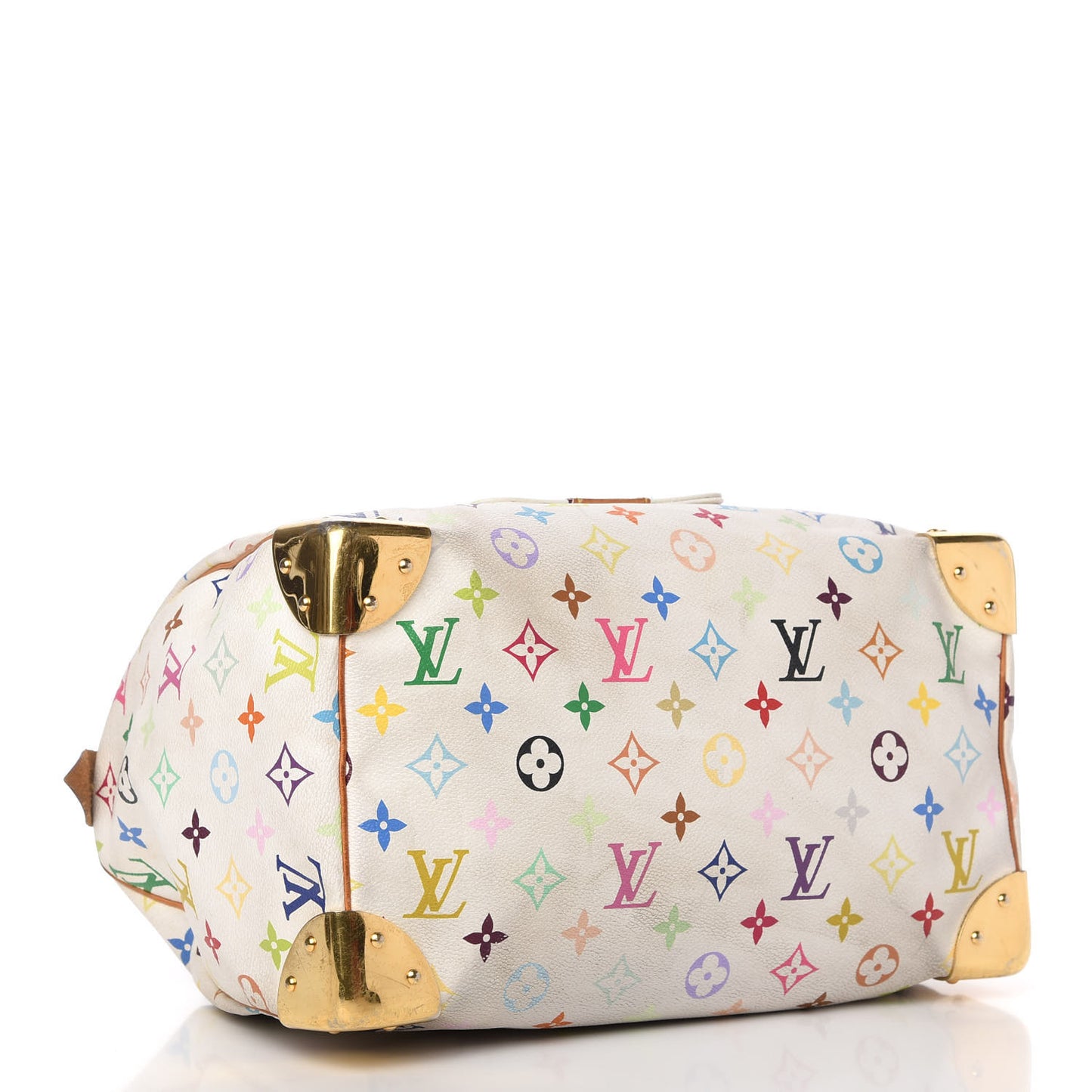 Monogram Multicolor Speedy 30 White