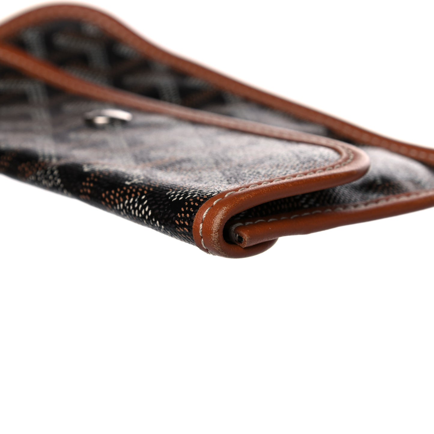Goyardine Pouch Black Gold