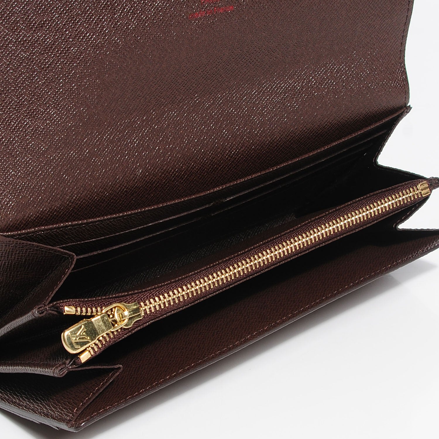 Louis Vuitton Damier Ebene Sarah Wallet 7 of 7