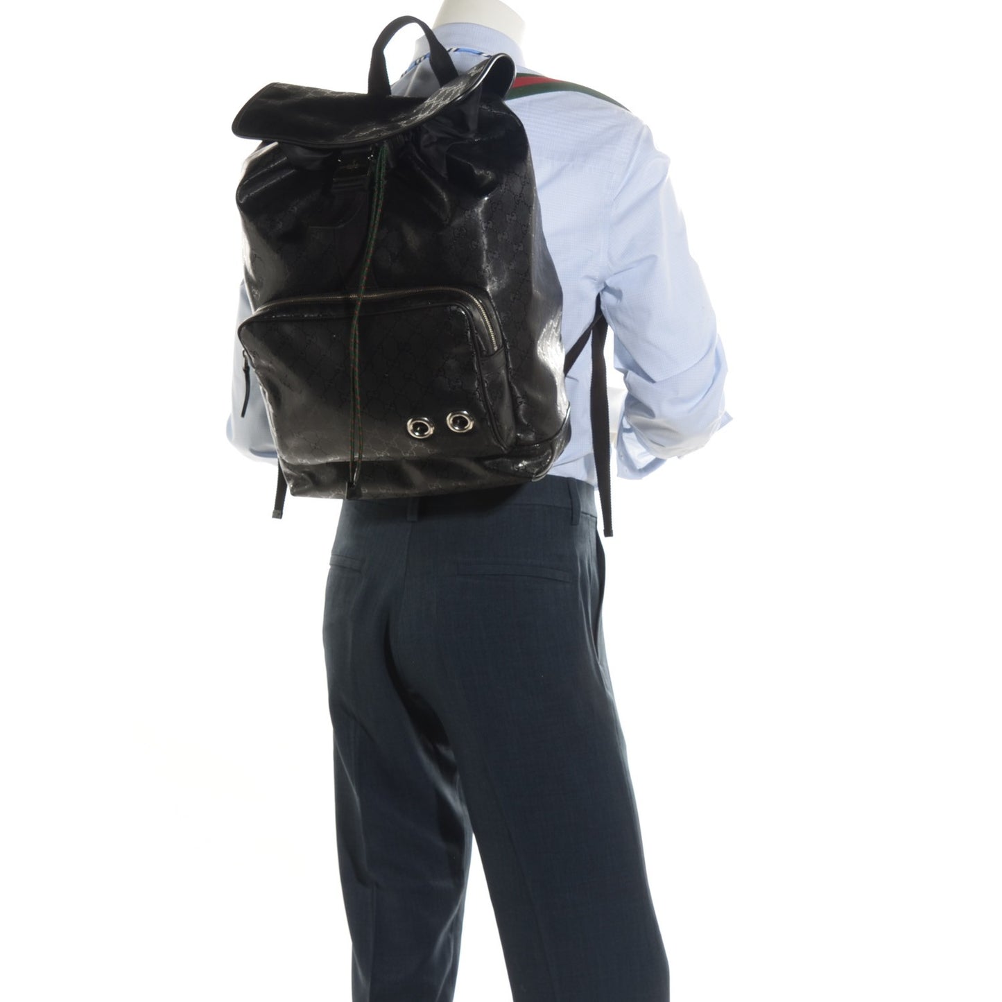 Imprime Monogram Web 500 Backpack Black