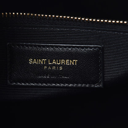 Saint Laurent Grained Calfskin Small Sac De Jour Dark Anthracite 6 of 13