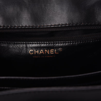 Chanel Patent Quilted Small Accordion 2.55 Reissue Flap Dark Brown 7 of 10