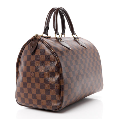 Louis Vuitton LOUIS VUITTON Damier Ebene Speedy 30 3 of 16