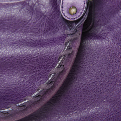 Balenciaga Agneau Classic Hardware City Dark Violet 15 of 19