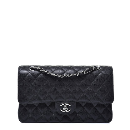 Chanel Caviar Quilted Medium Double Flap Black 1 of 10