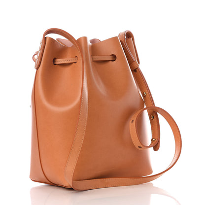 Mansur Gavriel Calfskin Mini Bucket Bag Cammello Rosa 2 of 7
