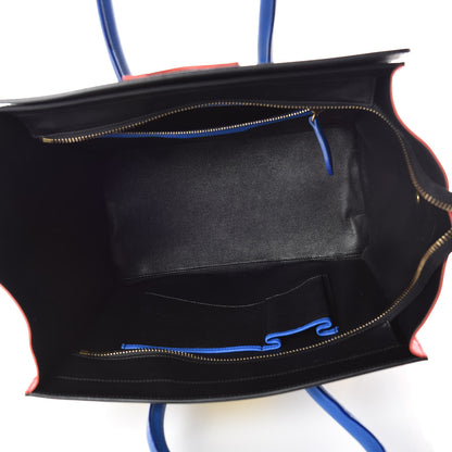 Celine Smooth Calfskin Mini Tri-Color Luggage Sunflower 7 of 13