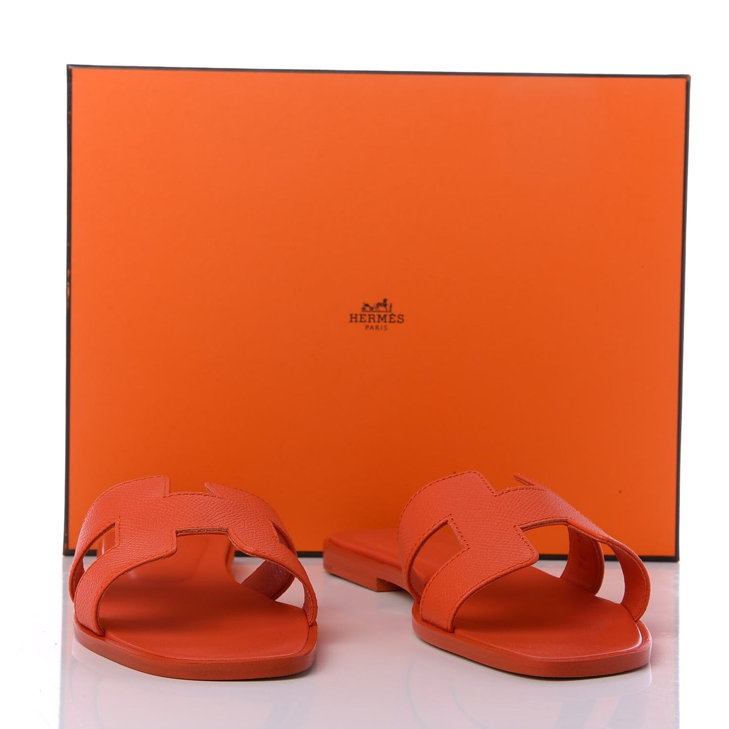 Epsom Oran Sandals 37 Orange Poppy
